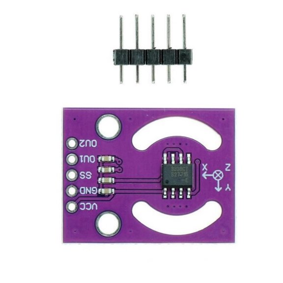 Digital Linearly Position Sensory Handle Joystick Position Sensory Module MLX90333 Position Detector Module