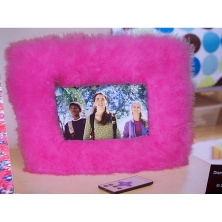 Digital Living, Glamour Clip on Pink Fur Face Plate, 24cm X 19cm X 1cm New