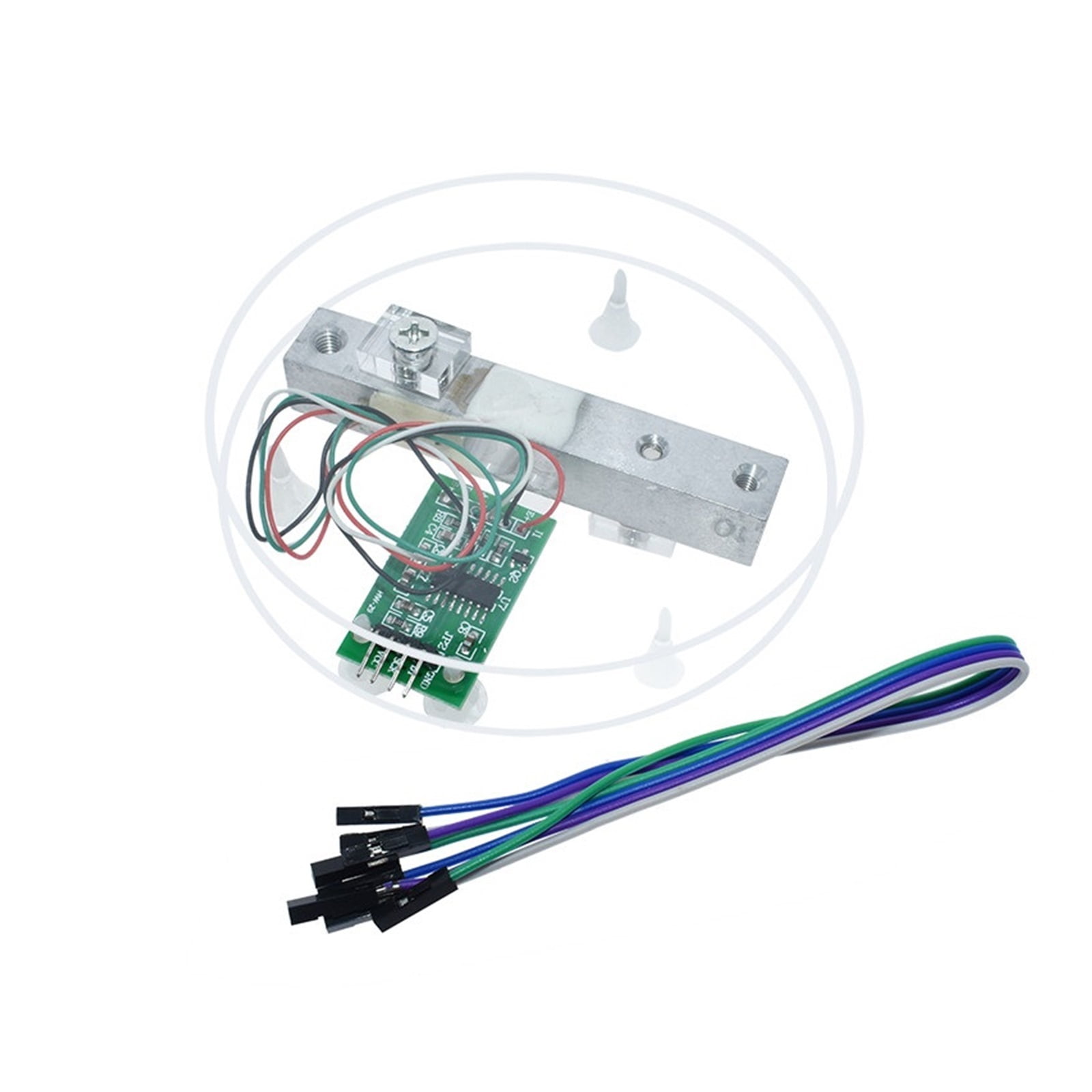 Digital Load Cell Weight Sensor HX711 AD Converter Breakout Module 5kg ...