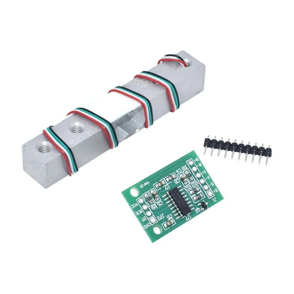 Digital Load Cell Weight Sensor Kit 1KG with HX711 Module for DIY Electronic Kitchen Scales and Projects