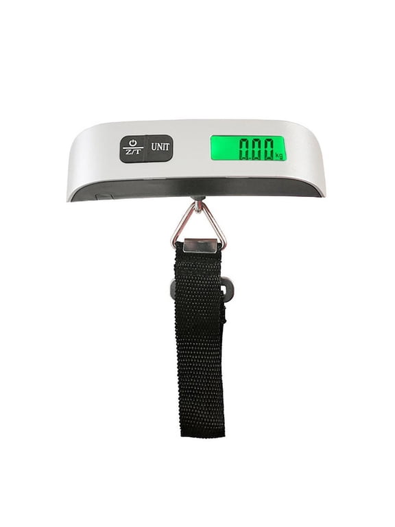 Digital Luggage Scale 110lb Capacity Portable Handheld Travel Weigher