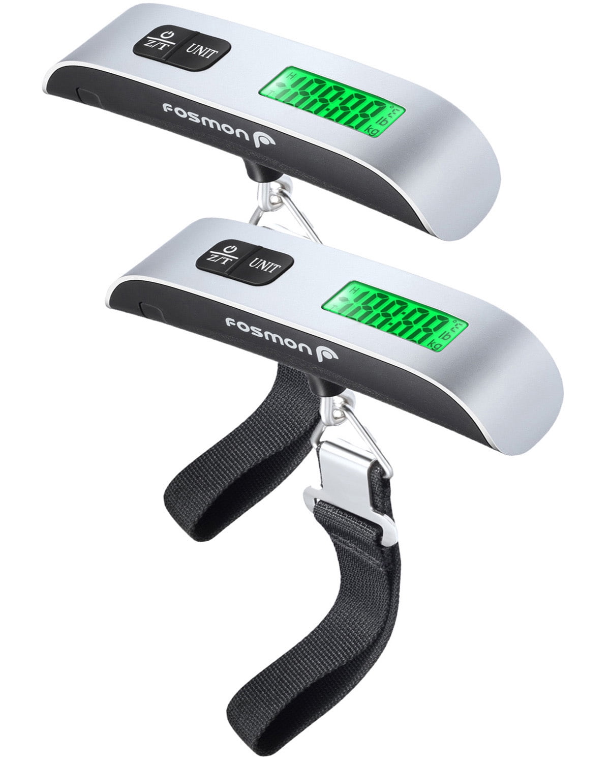 Digital Luggage Scale (2 Pack), Digital LCD Display Backlight with