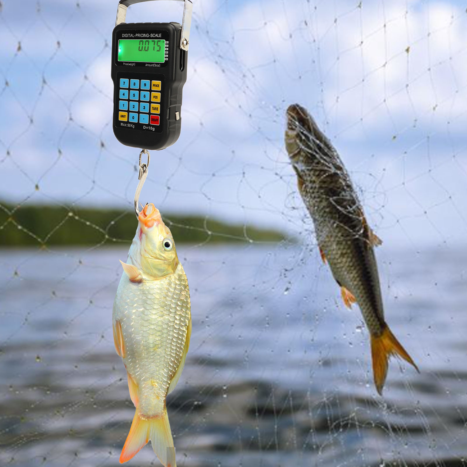 Digital Luggage Scale, Stable Digital Fish Scale For Fishing