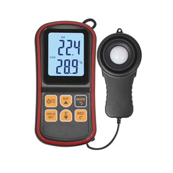Digital Lux Light Meter, Photometer for Plant Grow Lights & Photography