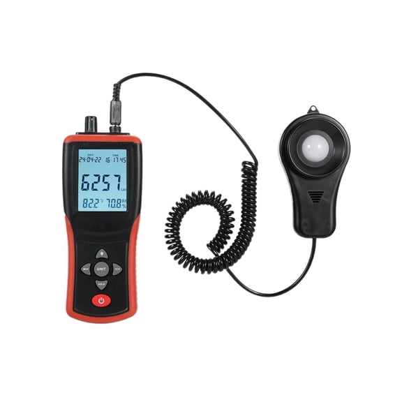 Digital Lux Meter 400,000 Lux Digital LCD Pocket Light Meter Lux/FC Measure Tester Illuminometer Sensor Photometer TL-603
