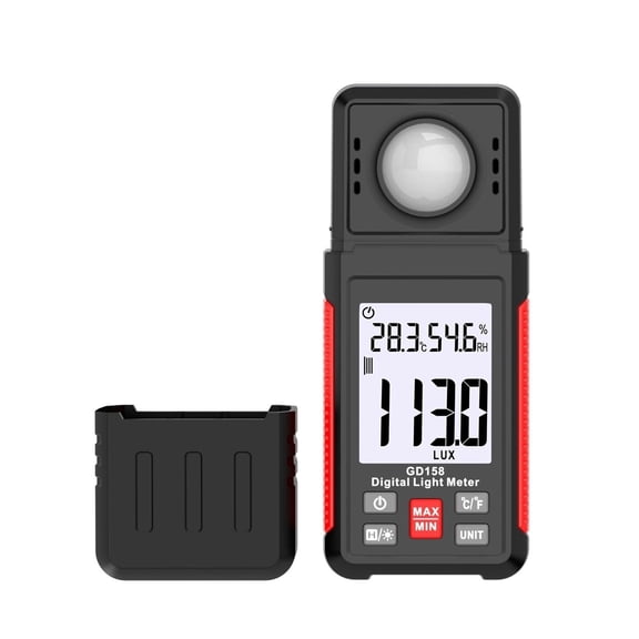 Digital Lux Meter Light Meter FC Lightmeter Illuminance Meter Tester 200000 Lux Illuminometer Photometer Luxometro Luxmeter