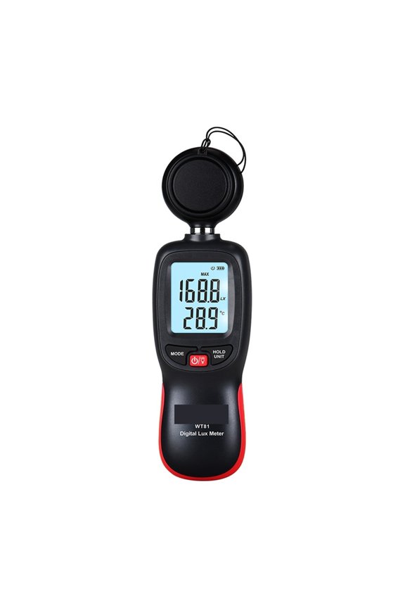 Digital Lux Meter WT81 Luxmeter Pocket Light Meter 0~200 Lux Handheld Illuminometer Sensor Photometer Measuring ,Long time use