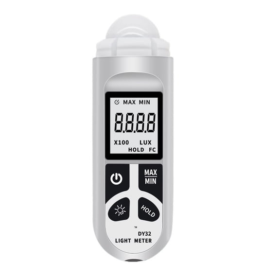 Digital Luxmeter 200,000 LUX Light Meter Luminance Fc Enviroment Test Max Min Illuminometers Photometer Integrated Illuminometer
