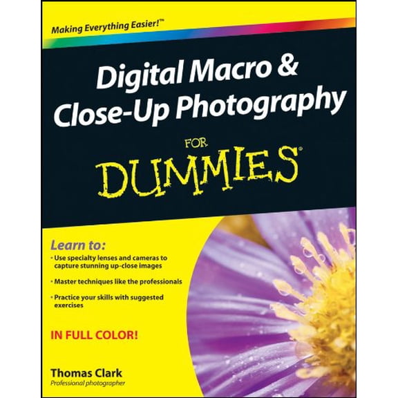 Pre-Owned Digital Macro & Close-Up Photography for Dummies (Paperback) 0470930632 9780470930632
