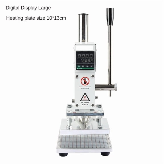 Digital Manual Hot Foil Stamping Machine Wood Leather Paper Marking Press Embossing Bronzing Machine ,Easy to Install
