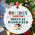 thumbnail image 1 of Digital Marketer1 Christmas Ornament, Holiday Tree Ornament, Gift for Mom, Love Day Home Decor, Festival Gift Ornament, Keepsake 2025, 1 of 5