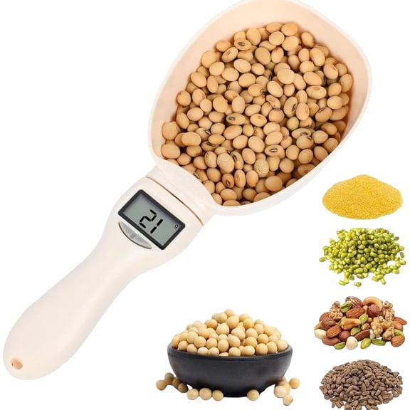 Digital Measuring Cup Digital Measuring Spoon Electronic Measuring Spoon with Conversion Adjustable Digital Measuring Spoons Kitchen Gadgets for Kitchen and Dog Cat Food