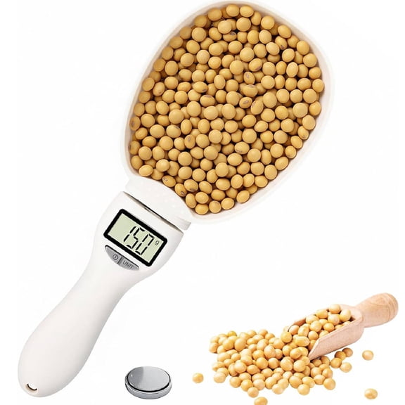 Digital Measuring Spoon, 2026 New Digital Food Measuring Scoop Scale, Digital Measuring Spoons Scales, Digital Measuring Spoon for Kitchen Gadgets and Daily Meals(1pc)