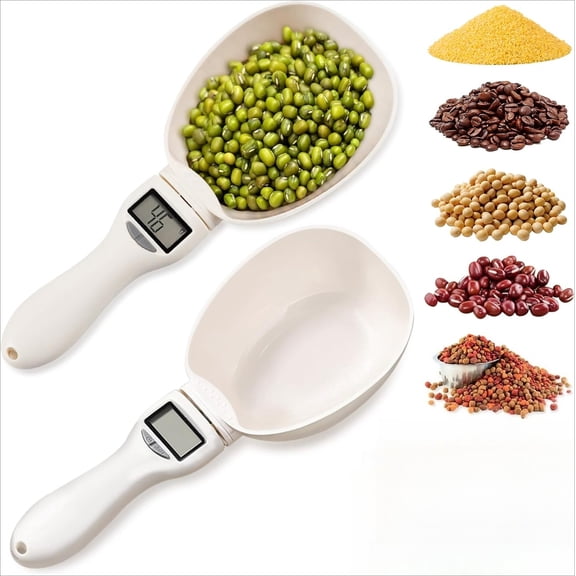 Digital Measuring Spoon,2026 New Electronic Scale with Unit Conversion Function, Adjustable Size, Suitable for Cooking and Baking. High-Precision Kitchen Tool with LCD Display(2pc)
