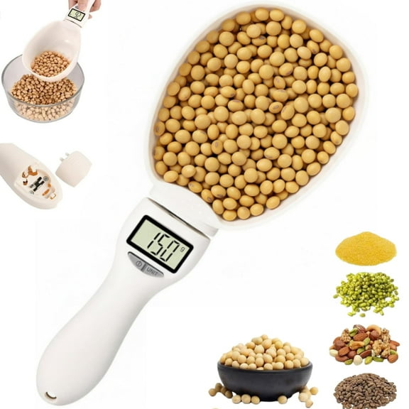 Digital Measuring Spoon, Accurate Electronic Measuring Spoon with Conversion, Household Digital Measure Cup Scale with LED Display, Adjustable Digital Measure Cup for Home Cooks, Bakers