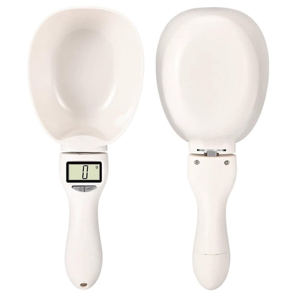 Digital Measuring Spoon, Digital Food Measuring Scoop Scale - Electronic Kitchen Measuring Spoon Scale for Cooking Baking - Smart Adjustable Measure Cup for Home CooksBattery not included