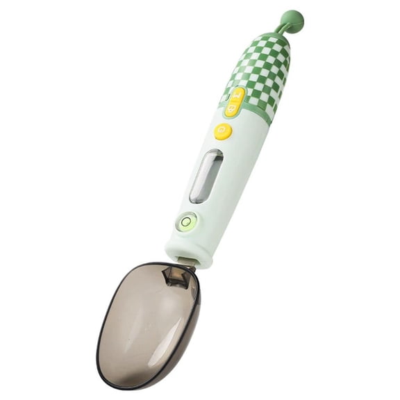 Digital Measuring Spoon Scale,Electronic Kitchen MeasuringSpoon Scale,0.5g/500g High Precision Digital Measuring Spoon with LCD Screen,Detachable Head,g/oz Dual Units,for Cooking,Baking,Pet Food