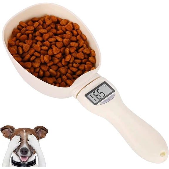 Digital Measuring Spoon, Weighing Spoon Scale 800g-0.1g High Precision Digital Food Spoon, LCD Electronic Measuring Spoon for Kitchen Gadgets and Daily Meals, Dog Cat Food