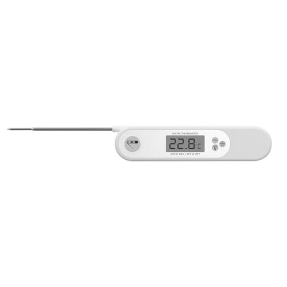 Digital Meat Thermometer for Grilling & Cooking | Fast 4-Second Reading | Large Backlit Screen | Folding Probe | Magnetic Back | -50°F to 572°F Range | Includes 1 Thermometer