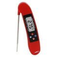 thumbnail image 1 of Digital Meat Thermometer, Instant Read Foldable Food Thermometer, Cooking Thermometer for Home and Kitchen, Outside, Smoker Red,6.1x1.5x1 inch, 1 of 5