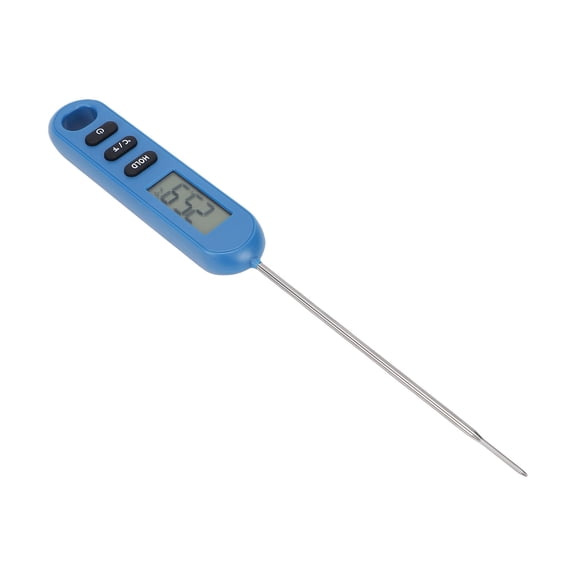 Digital Meat Thermometer, Instant Read Food Probe for Kitchen Cooking & BBQ, Blue