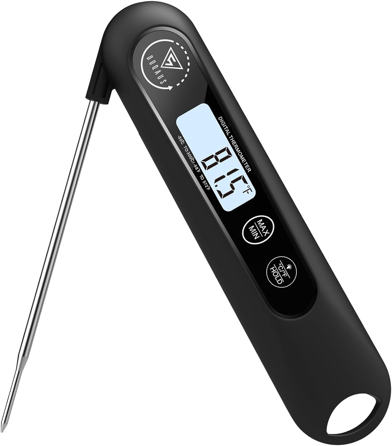 Digital Meat Thermometer, Instant Read Food Thermometer for Cooking