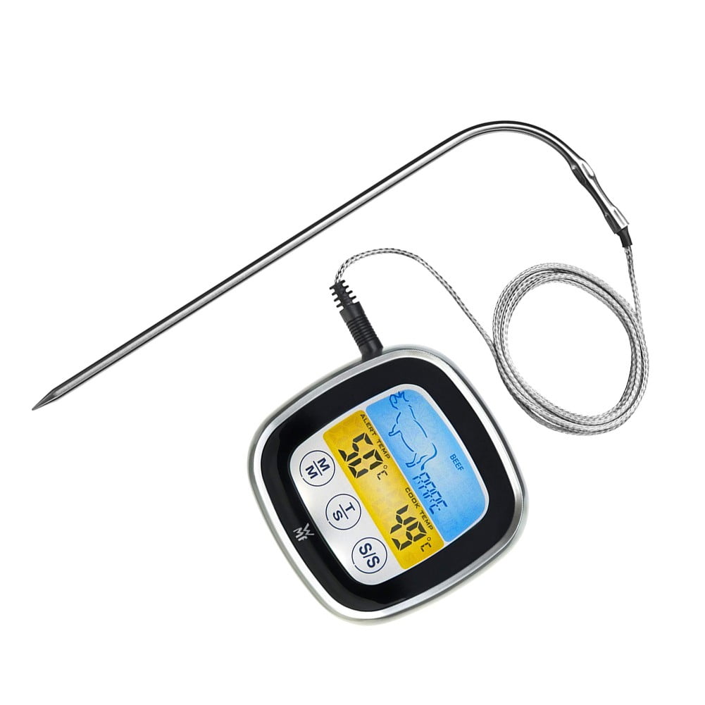 1pc, Meat Thermometer, Waterproof Meat Thermometer, Meat Thermometer With  Probe, Smart Digital Cooking Thermometer For Oven Grilling Smokers BBQ Rotis