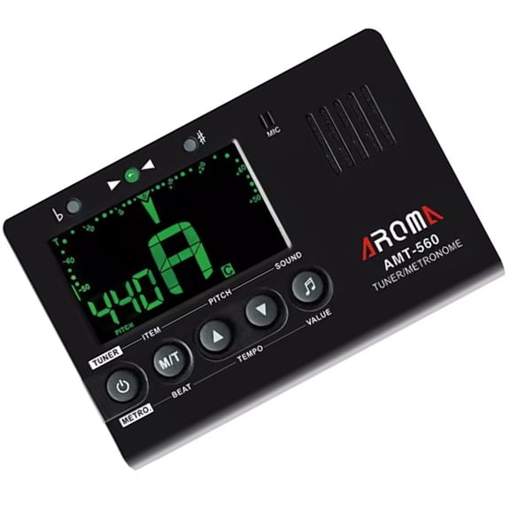 Digital Metronome Tuner Tone Generator Musical Tool Accurate Digital Tuner for Guitar, Bass, Ukulele Easy Operate
