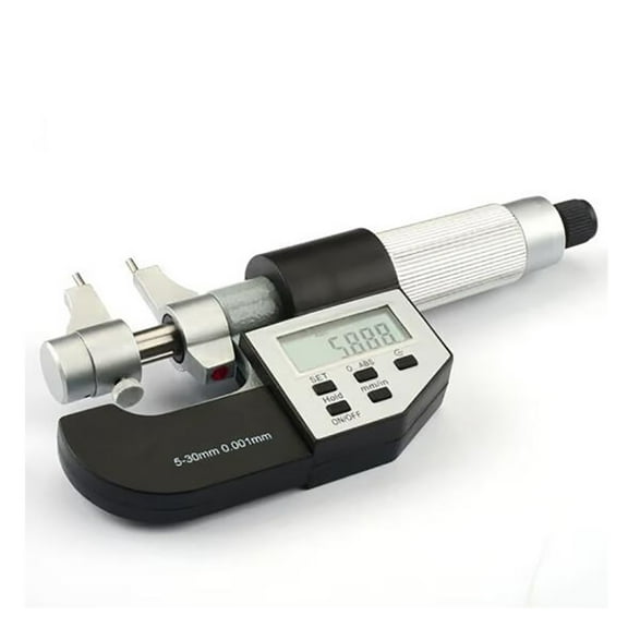 Digital Micrometer 5-30mm 25-50mm 50-75mm 75-100mm IP54 Inside Micrometer 0.001mm mm/Inch Electronic Caliper Precision ,Easy to Operate