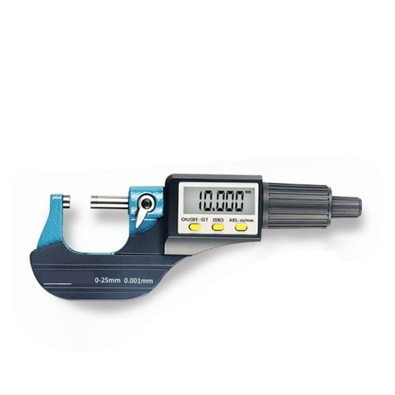 Digital Micrometer High Precision Outer Diameter Wall Thickness Caliper 0.001 Waterproof Electronic 0-25-50mm ,Easy to Use