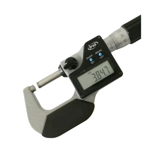Digital Micrometer IP65 Oil Proof 0-25mm 0.001mm DIN Standard Industrial Quality 25-50mm 50-75mm 75-100mm ,Easy to Operate