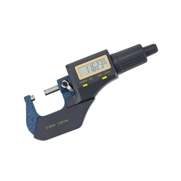 Digital Micrometer Measuring Tools 0-25mm External Micrometer Gauges for Measurement Electronic Outside Micrometers ,Precision Measuring