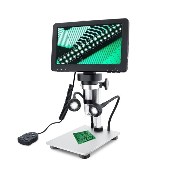 Digital Microscope 50-1200X Soldering Electronic Video Microscopes Continuous Amplification Magnifier for Phone PCB Repair