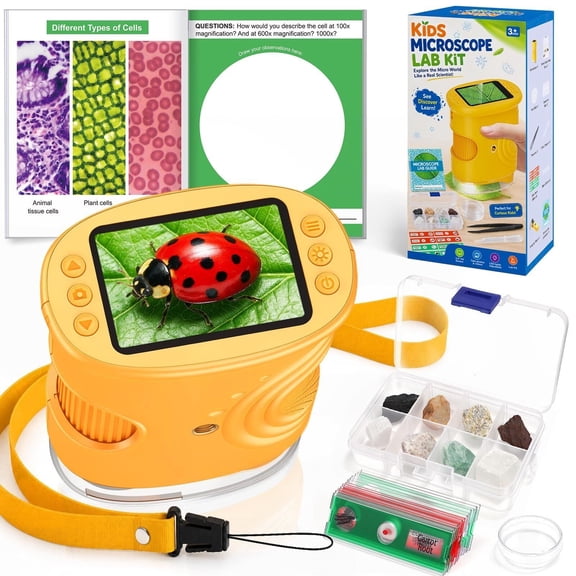 Digital Microscope Science Kit A Perfect STEM Educational Gift