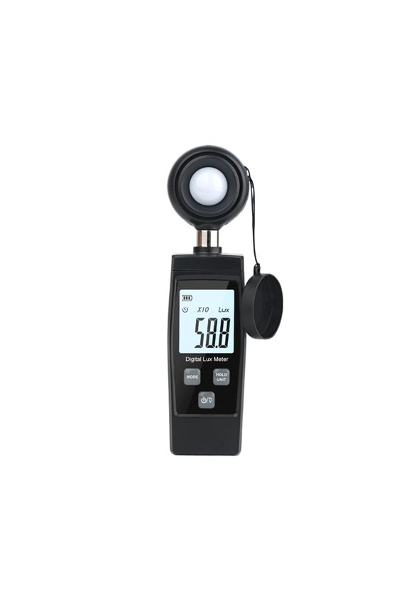 Digital Mini Lux Meter LCD Display Handheld Illuminometer 0-200000 Lux Luminometer High Accuracy Luxmeter Lux/FC Measure Tester