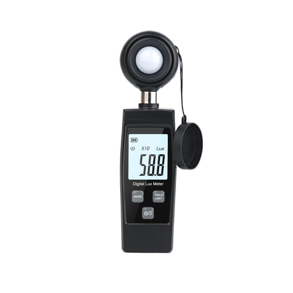 Digital Mini Lux Meter LCD Display Handheld Illuminometer 0-200000 Lux Luminometer High Accuracy Luxmeter Lux/FC Measure Tester