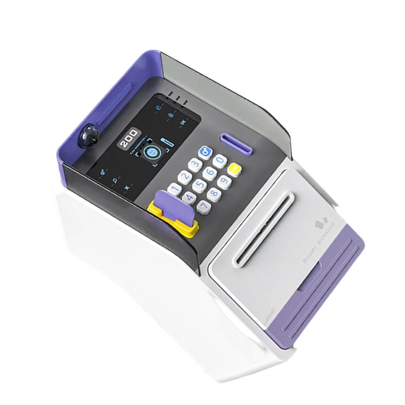 Digital Money Storage Toy With Play Face Recognition To Help Kids Learn Money exclude
