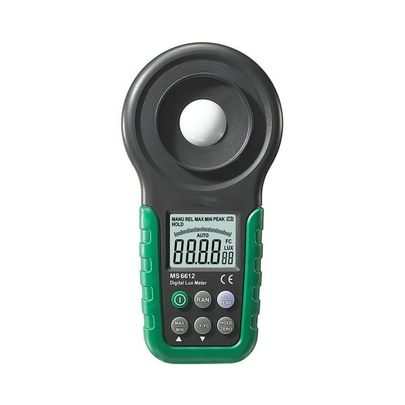 Digital Multi Function Luxmeter MS6612 High Accuracy 200,000 Lux Light Meter Test Spectra Auto Range ,Energy Efficent