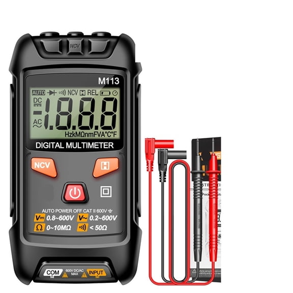 Digital Multimeter 1999 Counts Mini Multimetro AC/DC Voltage Tester Ohm NCV Current Ammeter ,High&Low Sensitivity