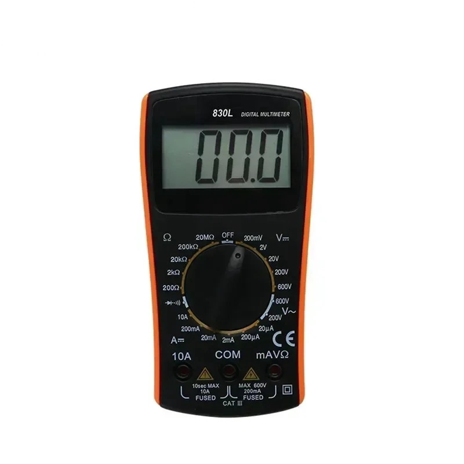 Digital Multimeter 2000 Counts AC DC Voltage Tester Voltage Ammeter Current Meter Manual Range Multimeter Digital ,Battery Test