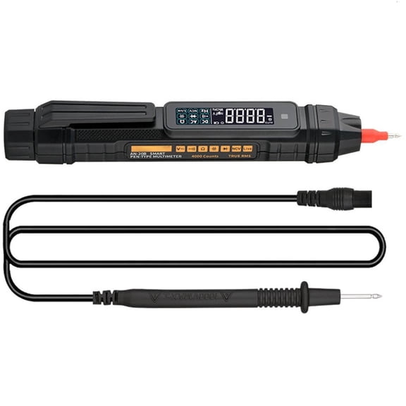 Digital Multimeter 4000 Counts Voltage Tester Pen Type Multimeter with LED Light