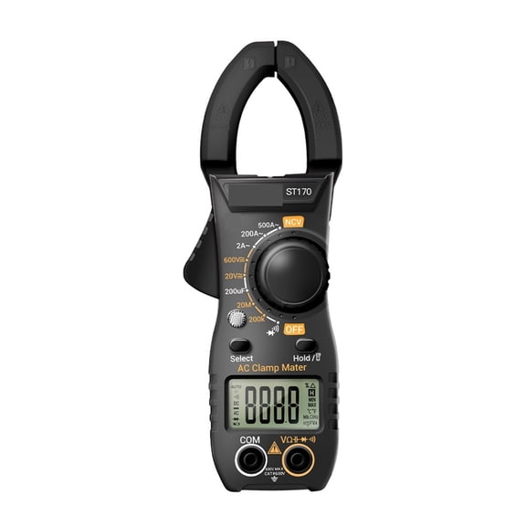 Digital Multimeter Backlit Display Current Voltage Resistance Capacitance Tester Clamp Meter NCV ,High&Low Sensitivity