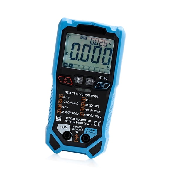 Digital Multimeter Continuity Tester for Safe Precise Measurement Voltages Current Resistance Electrical Troubleshooting