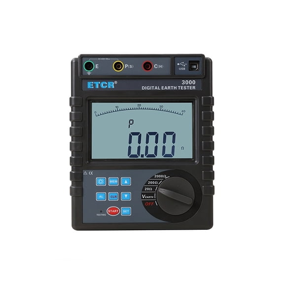 Digital Multimeter ETCR3000 0~600V Digital Earth Resistance Meter Electric Tester ,Efficient Features