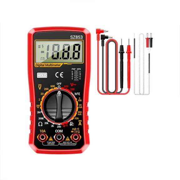 Digital Multimeter For Voltage Current Resistance Check