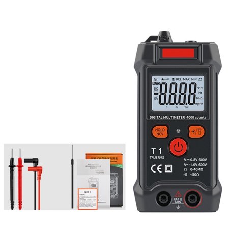 Digital Multimeter With NCV Live Wire Detection, Auto-Ranging Voltmeter Tester For Voltage Continuity Resistance, Insulated Leads, Flashlight, Auto Shutoff For Electrical Testing(A) price history and forecast - Cogfs CO723211