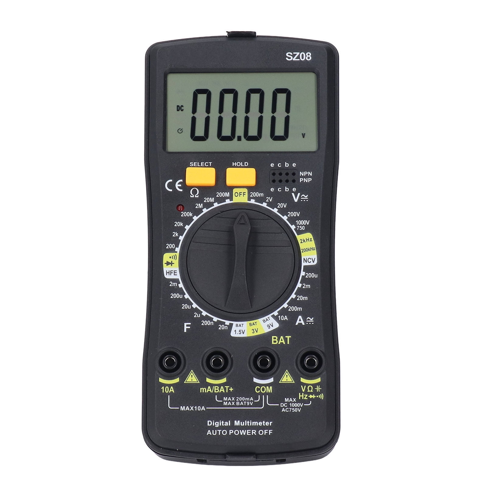 Digital Multimeter, Portable Digital Capacitance Detector Sensitive