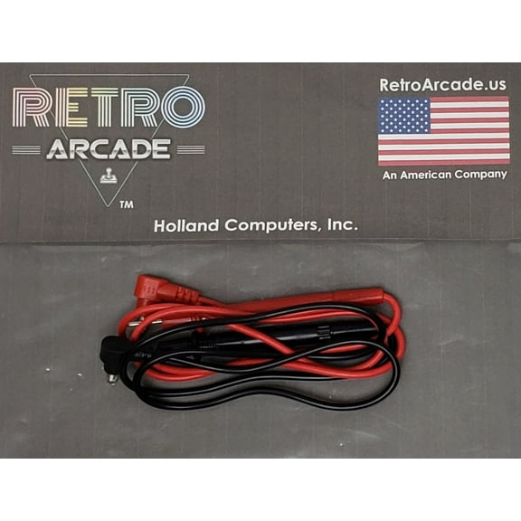 Digital Multimeter Replacement Probe Set, Red and Black Probes