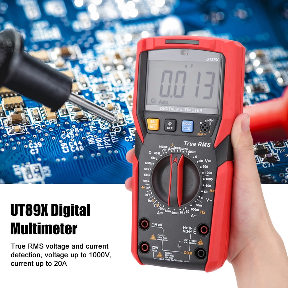 Digital Multimeter , UT89X/UT89XD NVC Portable Handheld Measurement Digital Multimeter With