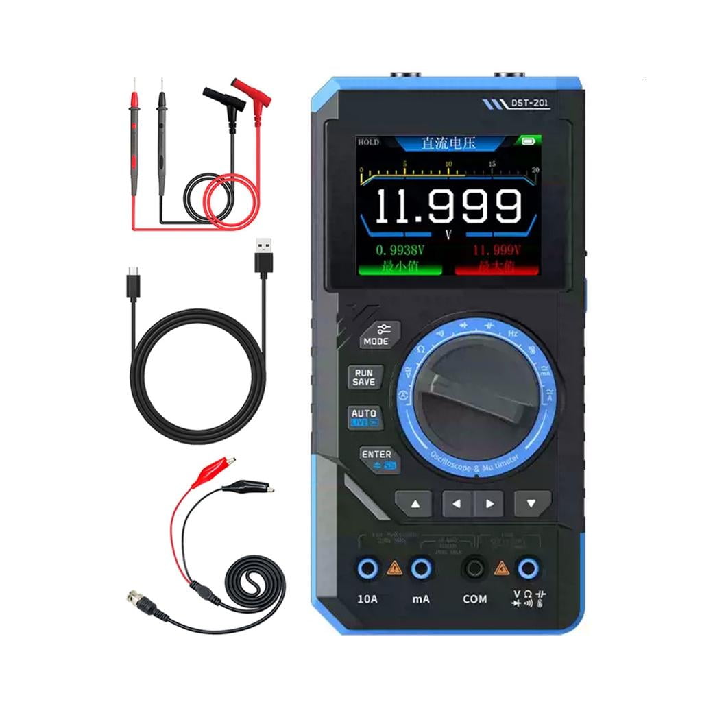 Digital Multimeter User Friendly Multimeter Offer Oscilloscope & Signal Generator Functions for Home & Industrial Use